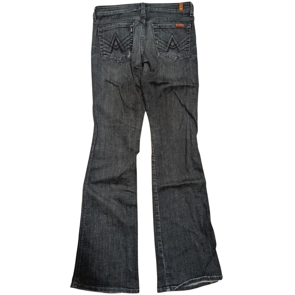 7 For All Mankind A Pocket Jeans Womens 28 Long Dark Wash Denim‎ Boot Flare